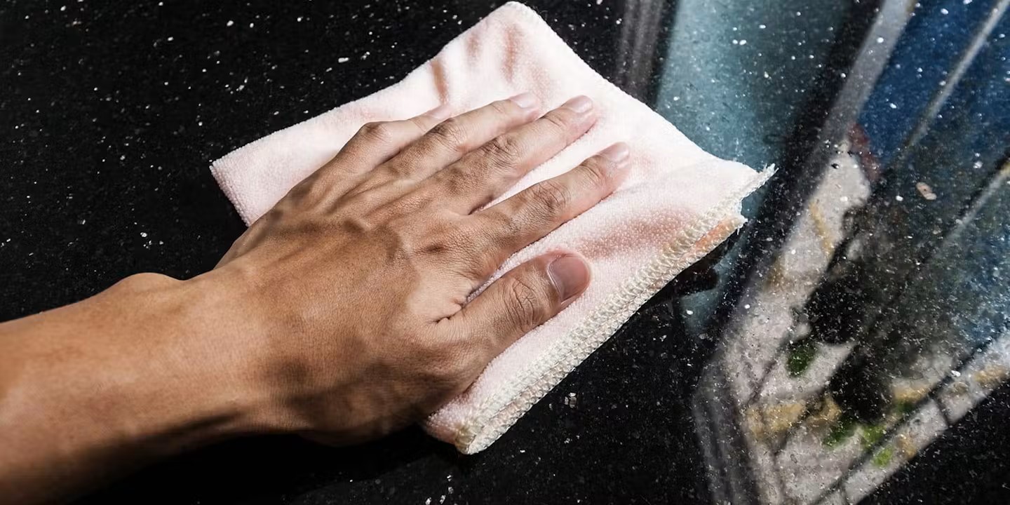 How to remove scratches from kitchen worktops